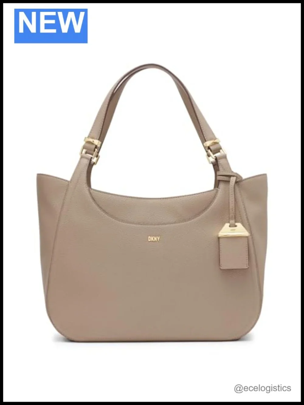 Faux Leather Top-Handle Tote Handbag Organizer